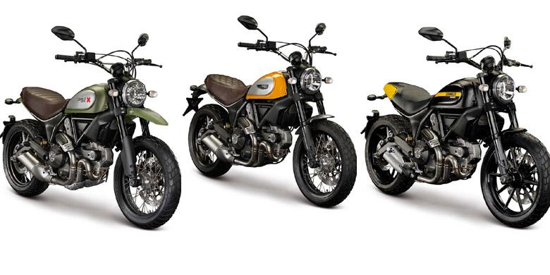 Игрушечная модель мотоцикла Ducati Scrambler