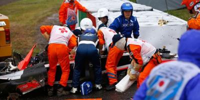 Rekaman Detik-Detik Kecelakaan Fatal di F1 Jepang 2014 [Video]