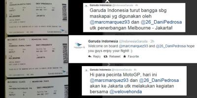 Ini Jadwal Kedatangan Marquez dan Pedrosa di Indonesia