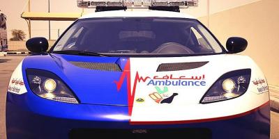 Lotus Evora Disulap Jadi Ambulans di Dubai