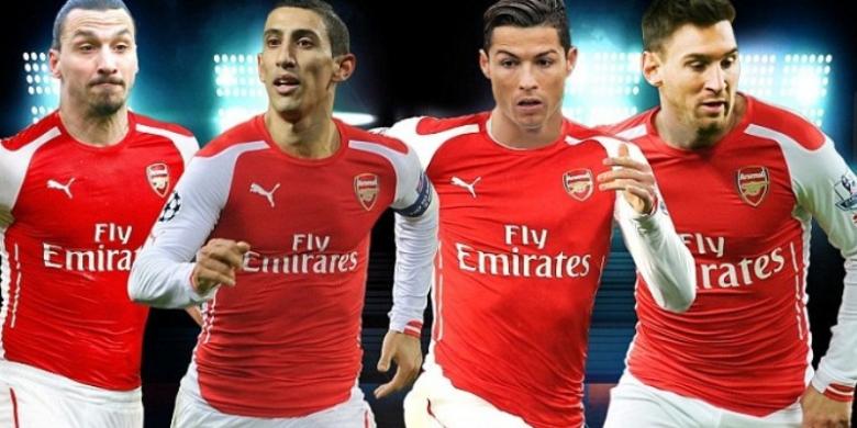 135 Gambar gambar pemain bola arsenal Terbaru