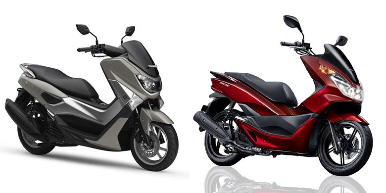 Membandingkan Sosok Yamaha NMAX dengan Honda PCX Kompas com