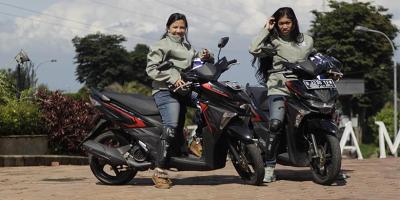 Wanita Ini Bertekat Tempuh Rute Jakarta-bali Pakai Sepeda Motor