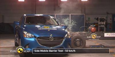 Bagaimana Hasil Uji Tabrak All-New Mazda2?