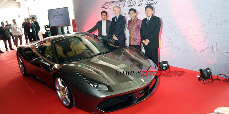 Ferrari 488 Gtb Resmi Meluncur Di Jakarta