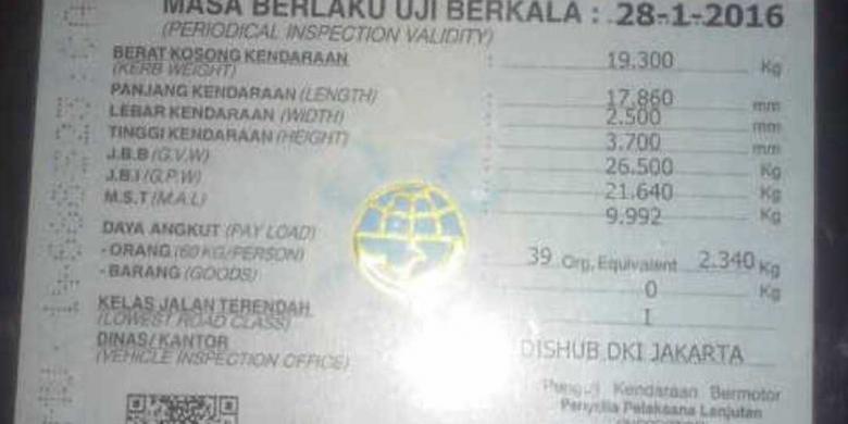 Ahok Bela Scania Anggap Kesalahan Stiker Kir Dilakukan Barisan