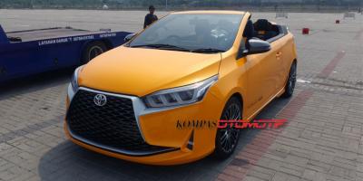 Model Misterius Toyota Tanpa Atap Itu Ternyata Yaris