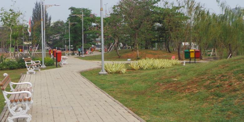 Taman Waduk Ria Rio Terus Dipercantik