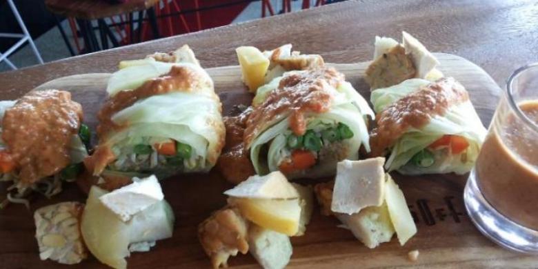 Unik Gado Gado Ini Disajikan Ala Sushi Kilaskementerian