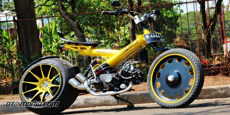 Modifikasi Velg  Mobil  Untuk  Motor  satu manfaat