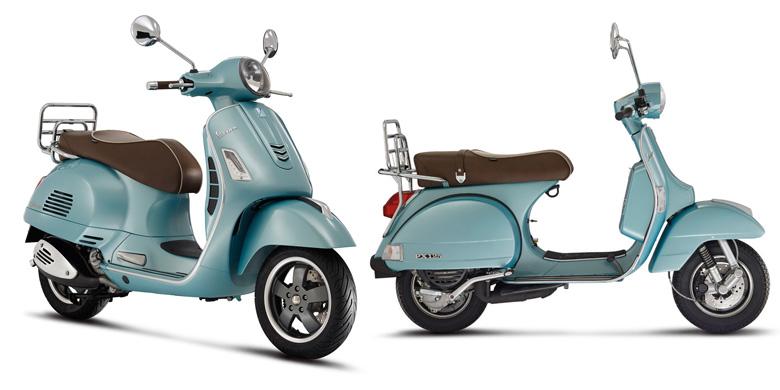 vespa super warna hijau tosca