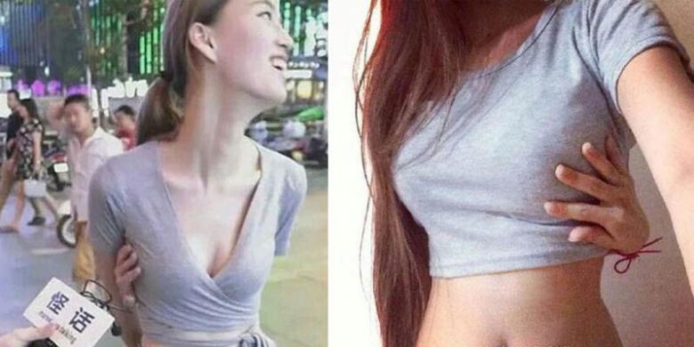 Gambar Tren Foto Sentuh Payudara Di China Kompas Com Tren Foto Sentuh Payudara Di China Kompas Com