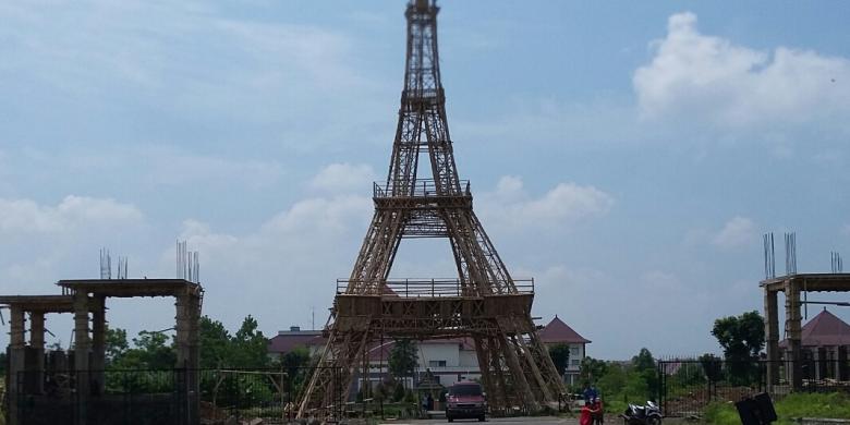 Replika Bambu Menara Eiffel Tasik Kalahkan Rekor Belanda