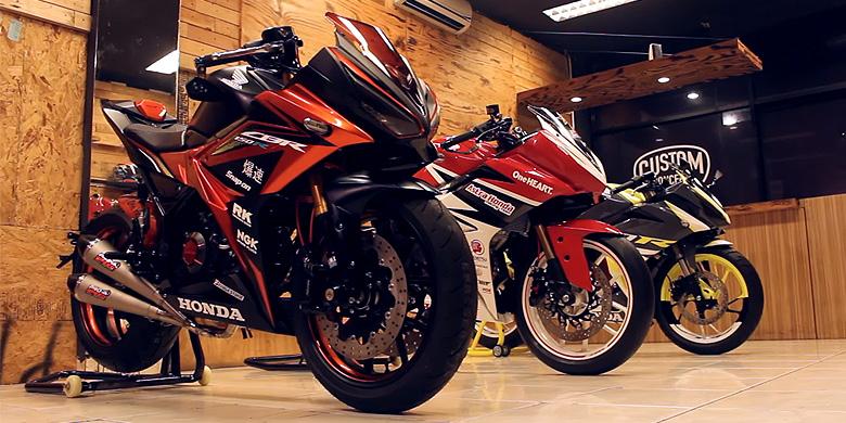 Trio Modif Anti norak Honda CBR150R  Terbaru  Kompas com