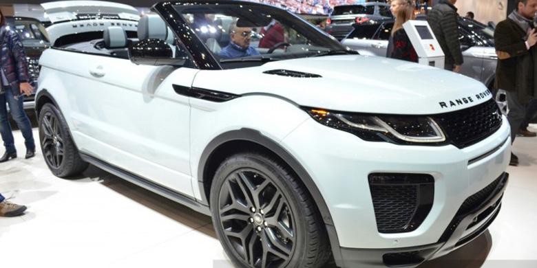 Range Rover Evoque Tanpa  Atap  Tebar Pesona  di Geneva 