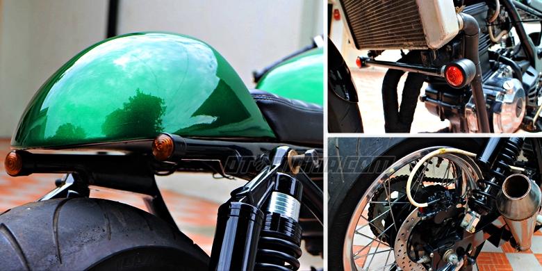 Kawasaki Ninja Berevolusi Cafe Racer