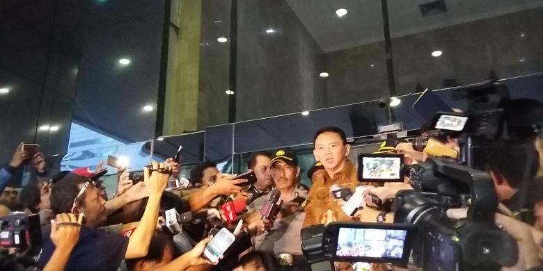 Ahok Diperiksa KPK Hingga 8 Jam untuk Lengkapi Berkas Sanusi