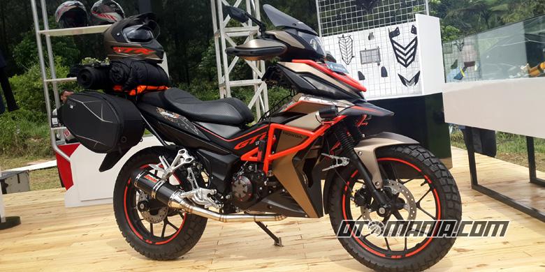 Warna Supra  GTR  150  Ini DIgemari di Makassar Kilasdaerah 