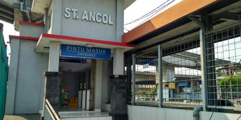 Begini Penampakan Stasiun Ancol yang Kembali Dibuka - Kompas.com