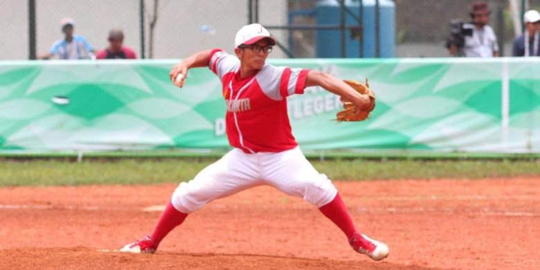 Ilustrasi cabor baseball pada Asian Games 2018.