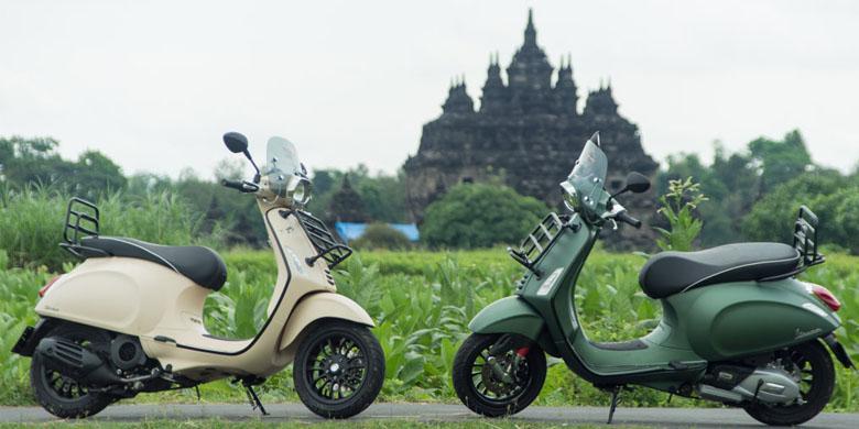 Vespa Lepas Sprint Bergaya Militer Kompas Com