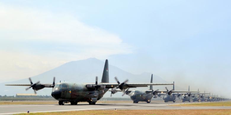 Honeywell Cari Rekanan Lokal untuk &quot;Upgrade&quot; C-130 Hercules TNI AU Halaman  all - Kompas.com