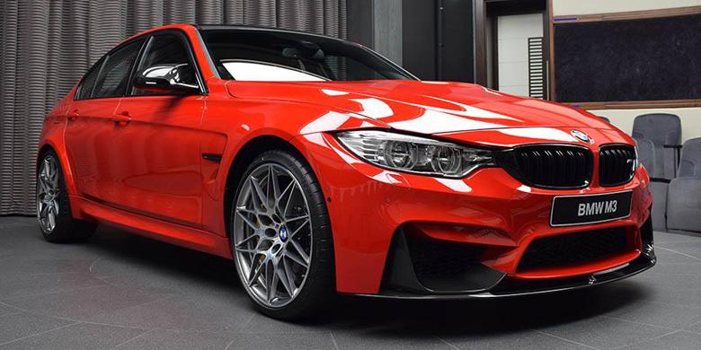 Foto Mobil Bmw Warna Merah