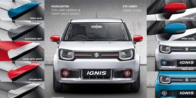 Pilihan Makeup Suzuki Ignis  Sudah Merebak Kompas com