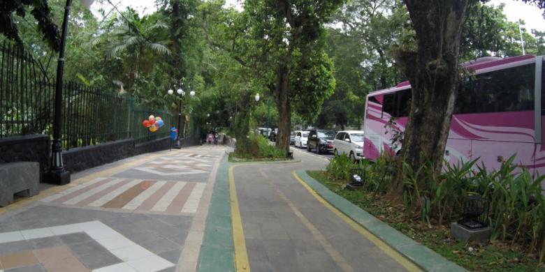 Wisata Super Murah di Bogor, Keliling Jalur Pedestrian Baru - Kompas.com
