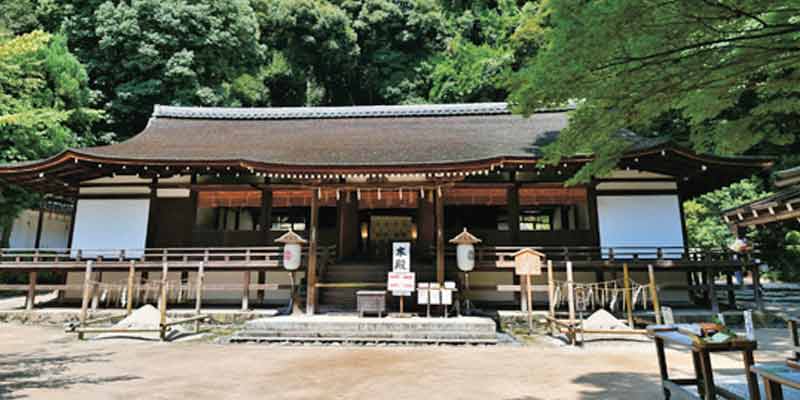 Kuil Ujigami di Kyoto, Jepang.