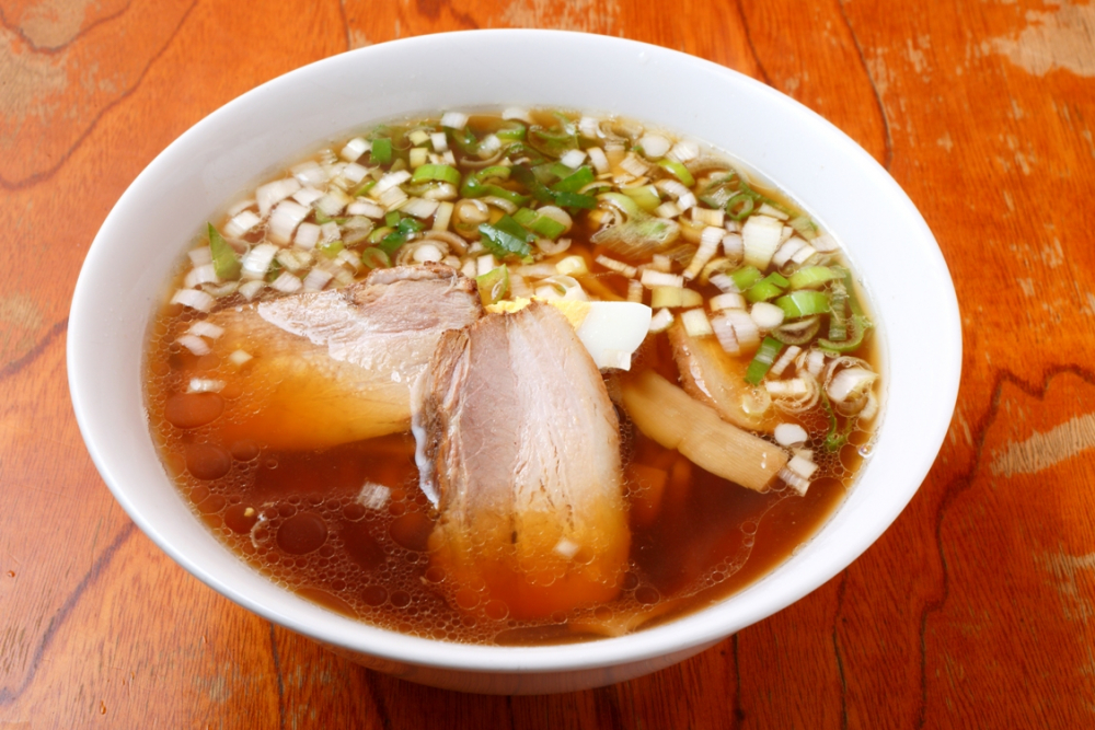  Sei-abura Ramen, ramen hitam di Ramen Kohei, Jepang