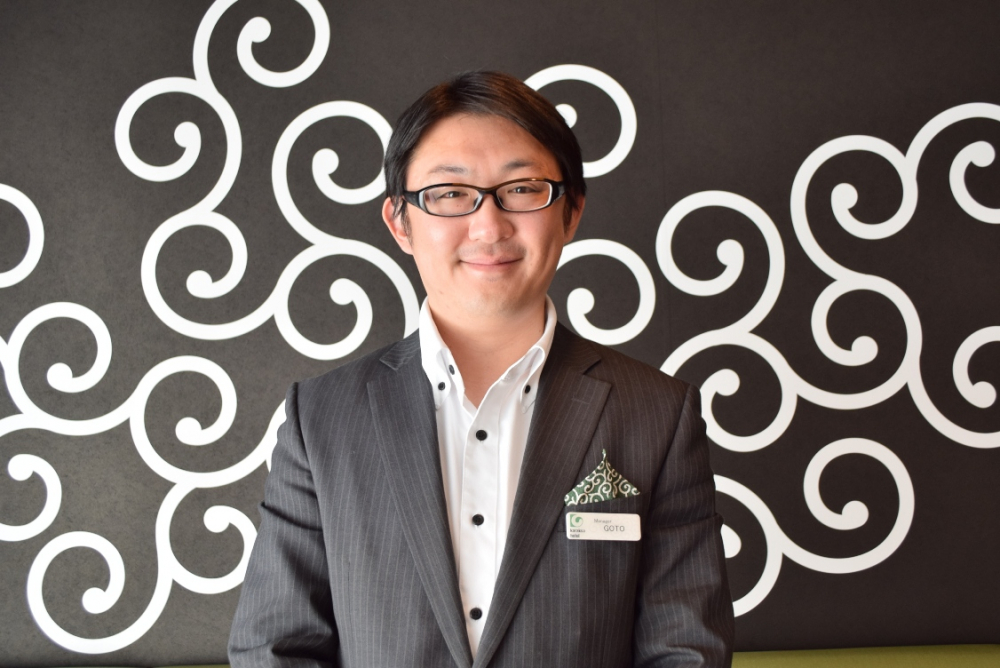 Goto Masayuki, manager karaksa hotel Osaka Namba