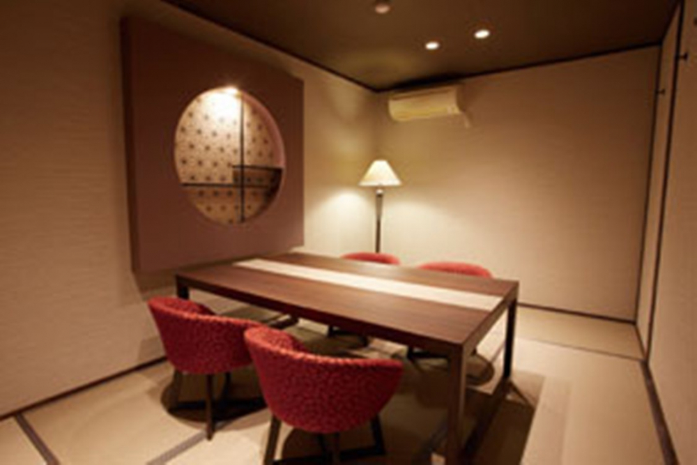 ruang privat di restoran Shisa-afure