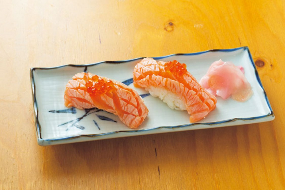 Salmon sushi