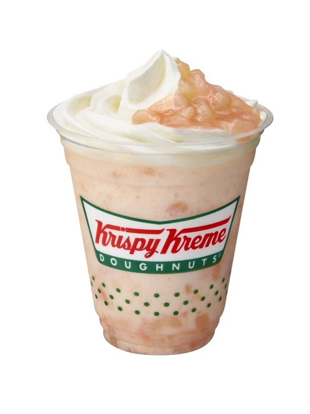 Crispy Frozen White Peach merupakan minuman yang cocok untuk musim panas.
