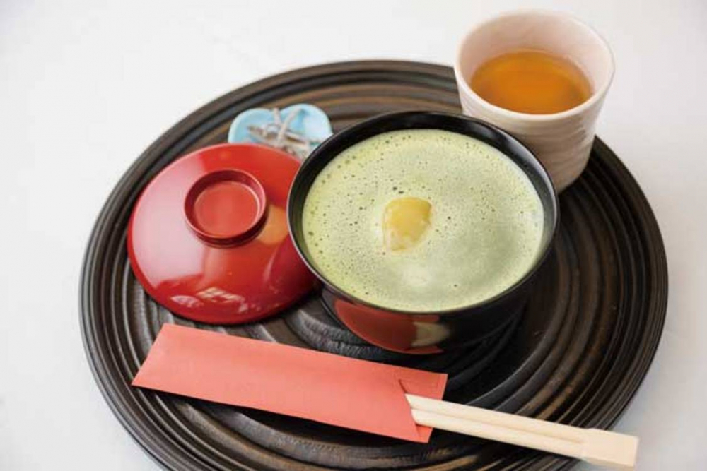 Matcha zenzai (850 yen)
