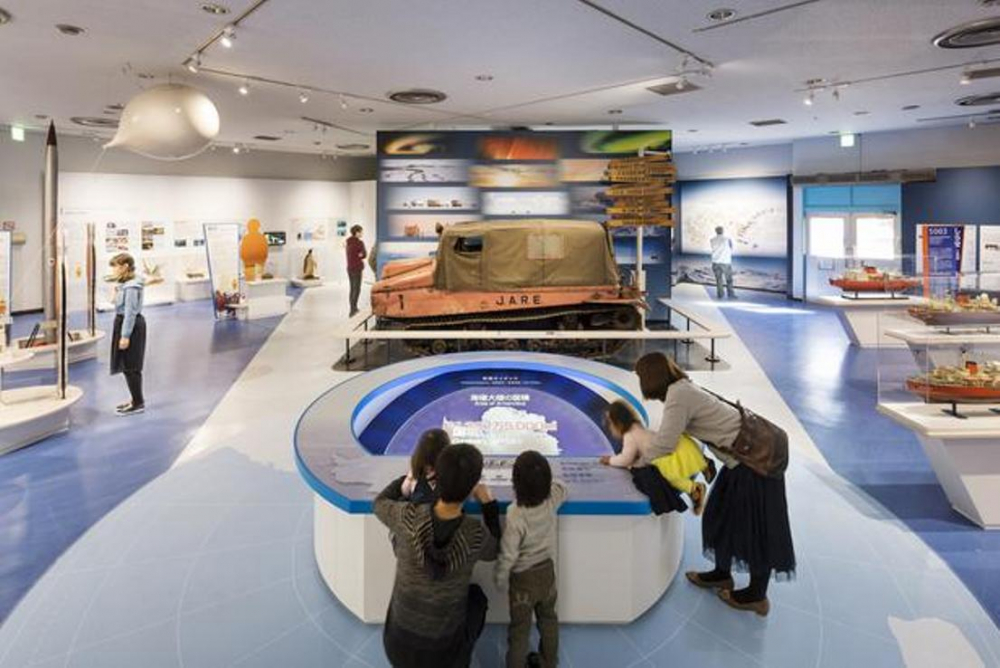 Museum sejarah dengan tema “mencari jasa Fuji dan pesona Antartika”