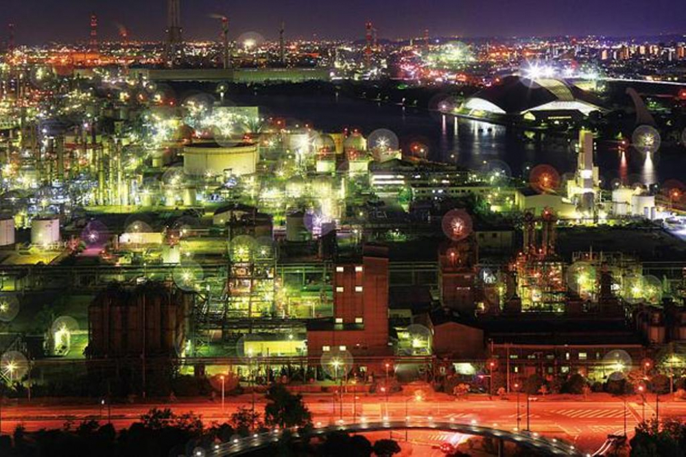 Salah satu dari empat pemandangan malam kompleks industri di Jepang yang terkenal!