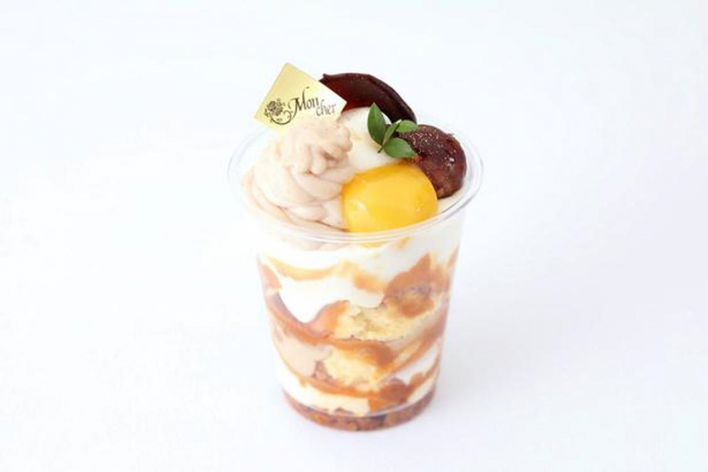 Parfait Marron “Patisserie Moncher” 451 yen