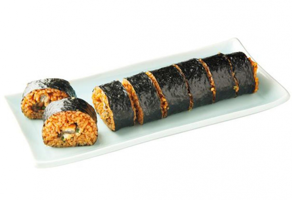 “Unagi-mabushi norimaki” seharga 1.900 yen. 