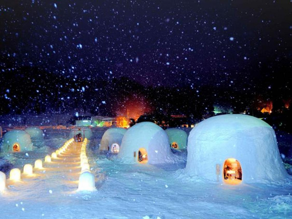 Telah hadir restoran berbentuk rumah salju spesial yang hanya dibuka terbatas pada pertengahan musim dingin