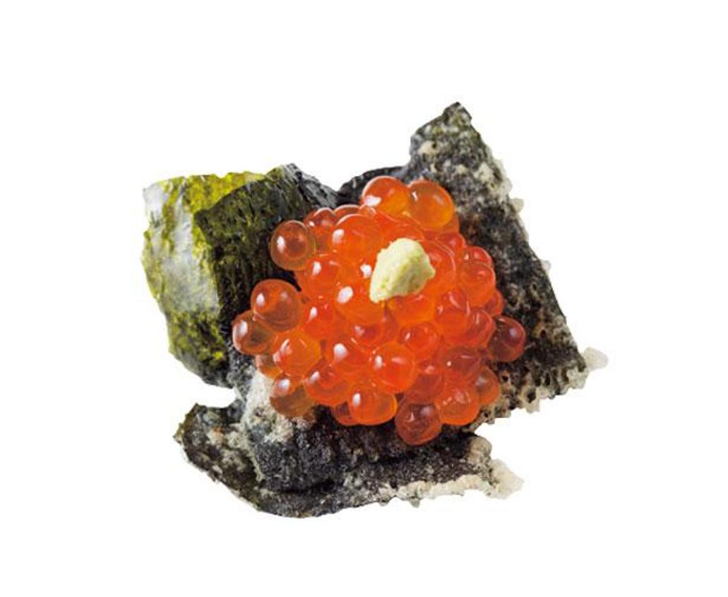 Hidangan paling laku, Salmon Roe Canape (206 yen)