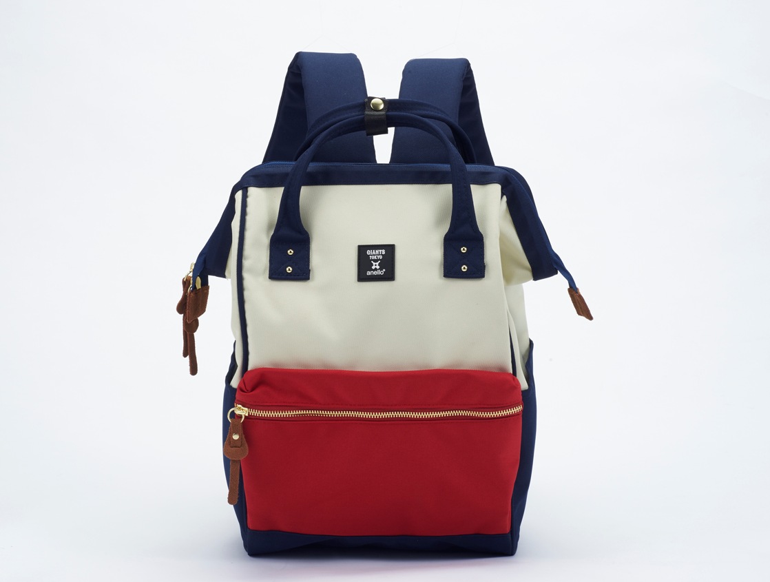 Clasp Rucksack (tersedia dalam warna hitam, biru tua dan tiga warna)