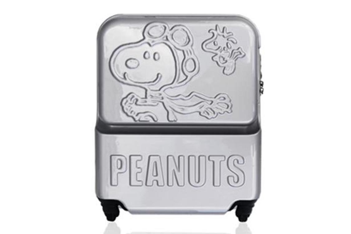 Dapatkan penerbangan yang menyenangkan dengan Snoopy TSA Zipper Suitcase (Flying Ace)