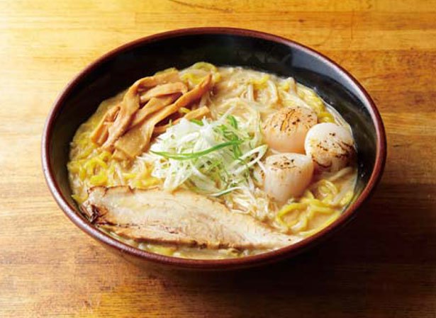 Seared Scallop Miso Ramen seharga 1.210 yen per porsi dari restoran Ramen Shingen. Tersedia sampai 8 Oktober 2019.
