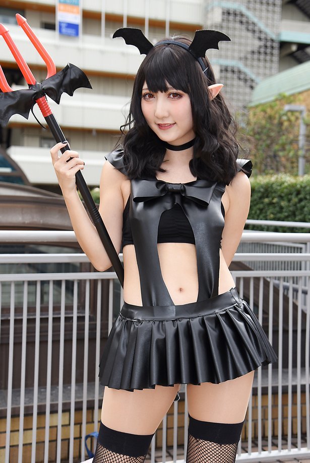 Peserta Ikebukuro Halloween Cosplay Festival tahun lalu.