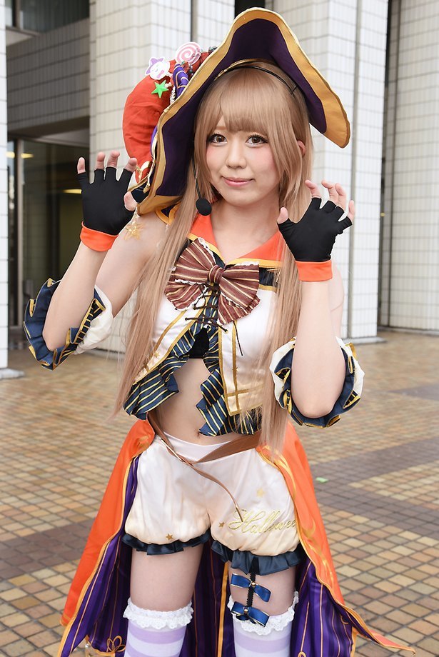 Peserta Ikebukuro Halloween Cosplay Festival tahun lalu.