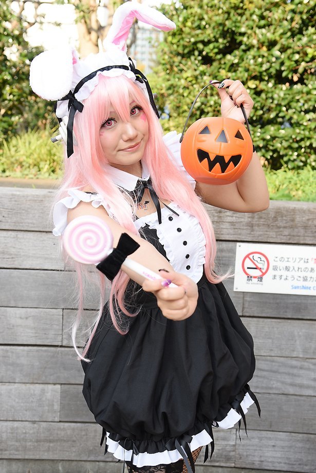 Peserta Ikebukuro Halloween Cosplay Festival tahun lalu.