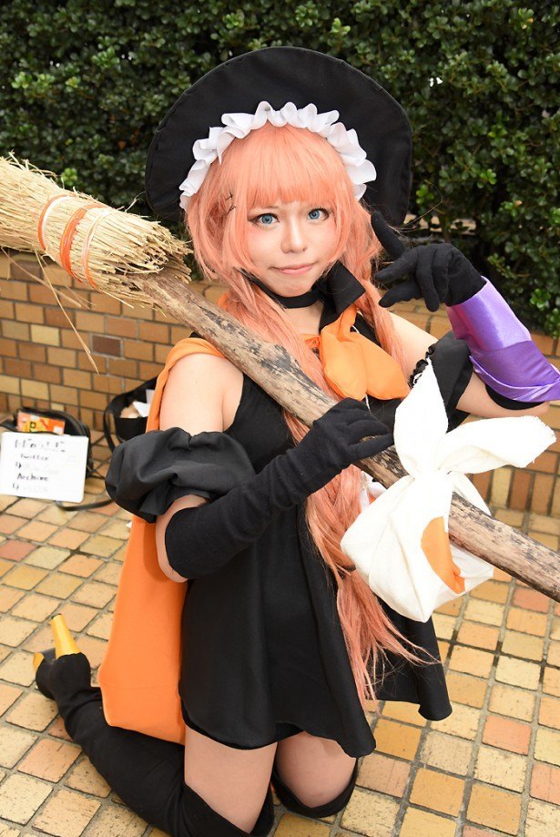 Peserta Ikebukuro Halloween Cosplay Festival 2016.