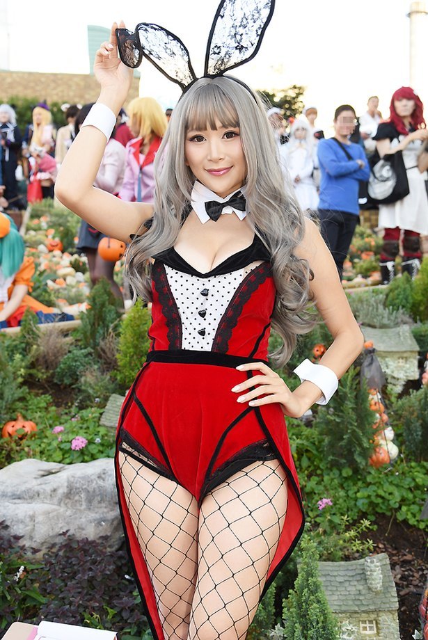 Peserta Ikebukuro Halloween Cosplay Festival tahun lalu.